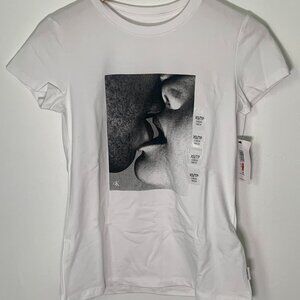New Calvin Klein Graphic Tee-XS